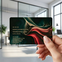 Tarjeta de Visita NFC de Lujo Personalizada, Tarjeta Inteligente RFID con Código QR, Mini Etiqueta con Chip T5577, Resistente al Agua, para Uso Corporativo VIP y Hotelero