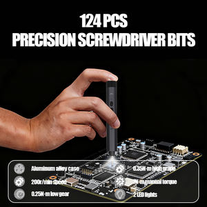 YaJin Juego de Destornilladores Eléctricos Recargables Multifuncionales 127 en 1 con Batería para REPARACIÓN DE COMPUTADORAS - Product Image 6