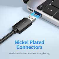 Cable USB Jasoz D107 2.0 Macho a Macho de Alta Velocidad, 28AWG, 1.5m/3m, Revestimiento de PVC, Blindaje Trenzado, Cobre Puro Libre de Oxígeno, para Computadora