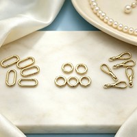 Fermoirs de bijoux haut de gamme en cuivre en forme de gourde, personnalisés, pour porte-clés, colliers et bracelets DIY - Écologiques