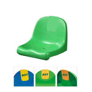 Siège de stade en plastique ACT ZS-ZKBB-P imperméable et durable pour football, banc de futsal avec plaque publicitaire en PP - Product Image 2
