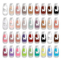 Nouveau Gel UV de Salon à Effet Macaron Dégradé et Tacheté, Longue Durée, Non Toxique, pour Lampe LED, Personnalisable avec Logo, pour Peinture d'Ongles