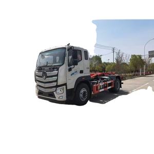 รถบรรทุกขยะโฟตอน ออแมน 15 ตัน ไฟฟ้า 4x2 เกียร์ธรรมดา แบบตักท้าย พร้อมถังขยะแบบถอดได้ - Product Image 1