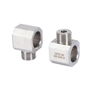 Raccord fileté pour tuyau de branchement, avec joint conique, extrémité soudée, tuyau droit, norme CB/T952-1999, matériel marin - Product Image 1