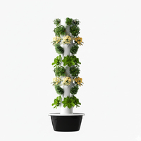 Tour hydroponique à 7 niveaux, système de culture hydroponique pour la culture intérieure de légumes et de fleurs