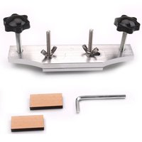 Pince de pont de fixation de guitare Outils de luthier Pince de pont de guitare avec blocs en bois Pièces de clé