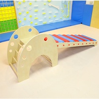 Jouet d'équilibre pour enfant, terrain de jeux d'intérieur souple, équipement d'entraînement sensoriel, curseur à roulettes