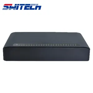 24 port 15W sakelar POE tidak dikelola 24*10/100/Switch sakelar Internet