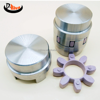 Acoplamientos de eje elástico de aleación de aluminio OEM personalizables Acoplamientos de mordaza flexible KTR con mordaza elástica