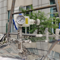 Sipuxin Réservoir de mélange en acier inoxydable chauffant électrique Réservoir mobile de stockage d'eau automatique pour la préparation de chocolats et de crème glacée