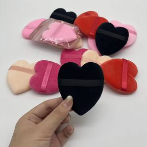 Esponja de Maquillaje en Forma de Gota de Agua con Soporte de Almacenamiento, Mini Esponja Portátil de Algodón para Aplicar Polvo Facial - Product Image 4
