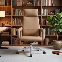 Chaises de bureau de direction contemporaines en cuir de luxe pour le bureau commercial moderne