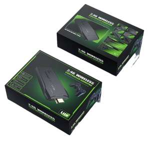 थोक एम 8 गेम स्टिक 4K एचडी टीवी 20000 गेम में बनाया गया 64 जीबी वीडियो गेम कंसोल के साथ वायरलेस नियंत्रक गेमिंग कंसोल - Product Image 6