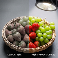 Tira de LED COB Súper Brillante de 1600 Leds/m, 5 Filas, 30MM, 24V, 40W/M, 3000K, 4000K, 6500K, Alto CRI, Flexible