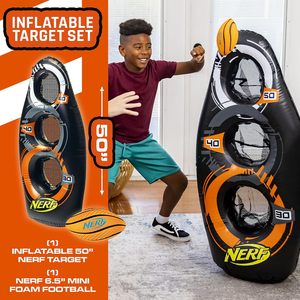 <span class=keywords><strong>Cible</strong></span> de football gonflable Proshot pour enfants, personnalisable, vente en gros directe usine - Ensemble de jeu Blaster pop-up sur pied de 50 pouces - Product Image 2