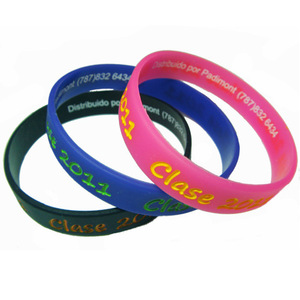 Custom Logo Decorative RFID Silicone Wristba <b>Cheap</b> Promotional Advertising <b>Gifts</b> Decorative Rubber Band Bracelets - Product Image 5