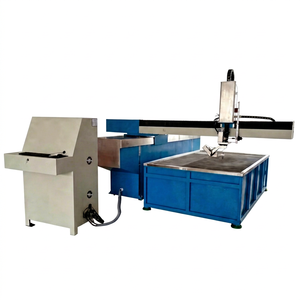 Machine de découpe à jet d'eau CNC 4 axes de haute précision industrielle avec pompe et moteur pour la fabrication de tôles métalliques - Product Image 1