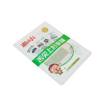 Sachet refermable à fermeture éclair avec fenêtre transparente, étanche, en plastique, pour emballage, fourni directement par l'usine