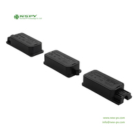 Boîtier de jonction isolé NSPV PV-NEHP01 1500VDC IP68 étanche 22A/35A PPE/PA pour connexion de panneaux solaires