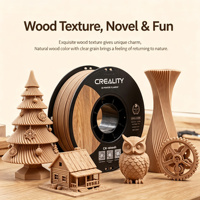 Filament Creality CR-WOOD 1,75 mm PLA Bois pour Imprimante 3D – Matériau pour Modèles DIY et Projets Décoratifs – Vente en Gros