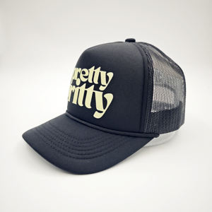 โรงงานขายส่งหมวกแก๊ปโฟม 5 ชิ้น ปักโลโก้ตามสั่ง พิมพ์ลายนูน 3 มิติ ปักลายด้วยมือ แฟชั่น Y2K ปรับขนาดได้ - Product Image 1