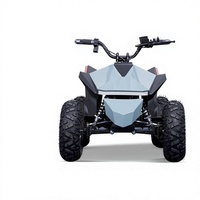 Quad électrique tout-terrain pour jeunes en acier chinois à haute teneur en carbone, système 48V pour divertissement familial
