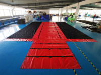 Toiles de protection légères de 24 pi x 27 pi avec chute de 8 pi pour camion à plateau