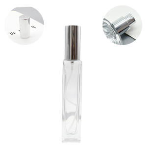 18mm Screw-Top Square Slim Glass Perfume Bottle 30ml with Crimp Neck <b>Sealing</b> <b>Leak</b> Proof Empty 50ml Cosmetic <b>Spray</b> Bottle - Product Image 4