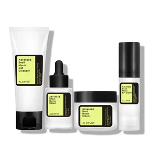 Cosmetici coreani prodotti per la cura della pelle Anti Aging Snail Mucin Collagen Face Serum crema per l'essenza del viso Set per la cura della pelle Private Label