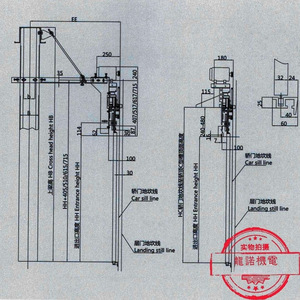 Operador de Puerta de Ascensor Compatible con Shenling Ouling 131-06 VVVF, Accionamiento Automático de Frecuencia Variable - Product Image 3