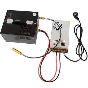 Kompresör hava pcp 110v 220v 12 v 300bar 4500 psi 30 mpa dalış ekipmanları yağsız PCP hava kompresörü