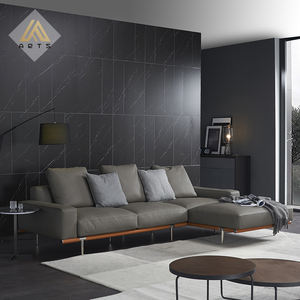 الشمال مصممة أثاث غرفة المعيشة الفاخرة حقيقية الجلود كرسي أريكة صالة 7 مقاعد الحديثة البني مريحة أريكة ديكور - Product Image 6