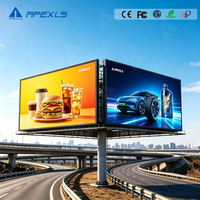 Écran d'affichage LED extérieur haute luminosité étanche P2 P4 P6 P8 P10 pour panneau publicitaire géant à service frontal