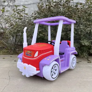 Parque de diversões Kids Game Machine Bateria elétrica Toy Car Baby Bumper Car pai-filho pára-choques carro