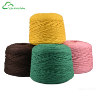 Ne 6/2 oe rcoton fil pour crochet tricot à la main différentes couleurs haute torsion