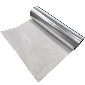 Feuille d'aluminium tissée renforcée moderne laminé PE PP PET Matériaux d'isolation du toit du <span class=keywords><strong>grenier</strong></span> Ignifuge Isolation thermique - Product Image 1