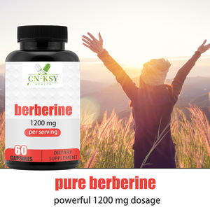 Высококачественные капсулы берберина, пищевая добавка с берберином гидрохлоридом, улучшающая здоровье, снижающая уровень холестерина и повышающая иммунитет. - Product Image 6