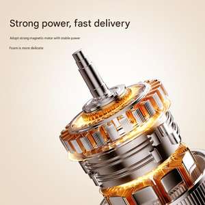 Mousseur à lait portatif rechargeable en gros, gadgets de cuisine amovibles, outil de pâtisserie réutilisable, catégorie mélangeurs - Product Image 6