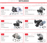 Car Turbo Kit Auto Turbocharger & Parts 49177-02511 4917702511 MD187211 for Mitsubishi PAJERO II 2.5 TD With Engine 4D56-TD