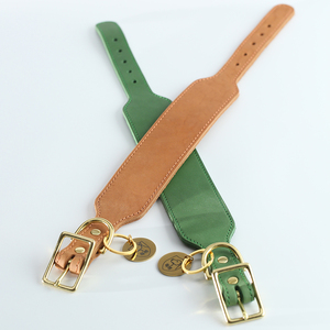 Collares para Perros y Gatos de Cuero Vacuno Suave y Duradero al por Mayor con Hebillas Ajustables y Accesorios Personalizables para Mascotas - Product Image 2