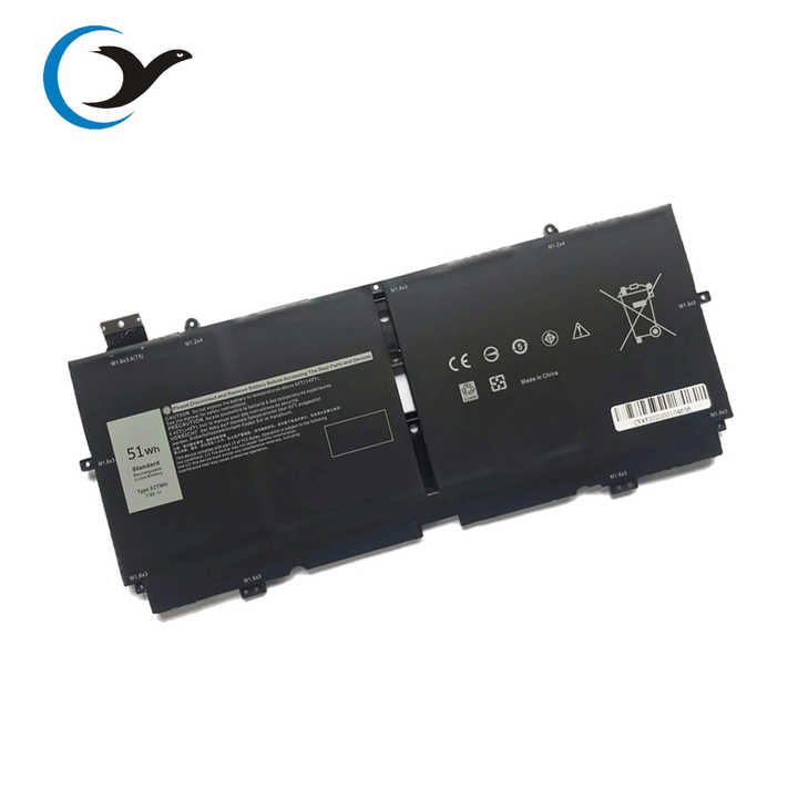Wholesale Rechargeable Li-ion Battery 52TWH for Dell XPS 13 7390 