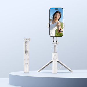 Perche à <span class=keywords><strong>selfie</strong></span> trépied pour voyage, avec télécommande et support pour téléphone portable, idéale pour filmer des vidéos avec <span class=keywords><strong>iPhone</strong></span>. - Product Image 6