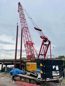 Grue sur chenilles Sany d'occasion SCC550E SCC750E SCC800E 55 tonnes 75 tonnes 80 tonnes, faible nombre d'heures de travail, grues sur chenilles de levage Sany - Product Image 3