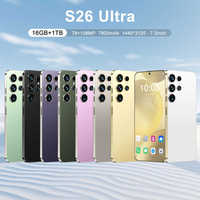 Nouveau modèle 2025 – Téléphone portable original S26 Super Smartphone 16 Go + 1 To 5G Double SIM Android 14 – Téléphone Android 5G