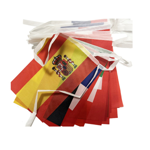 Lot <span class=keywords><strong>de</strong></span> 48 drapeaux <span class=keywords><strong>de</strong></span> pays <span class=keywords><strong>de</strong></span> <span class=keywords><strong>la</strong></span> <span class=keywords><strong>Coupe</strong></span> <span class=keywords><strong>du</strong></span> <span class=keywords><strong>Monde</strong></span> <span class=keywords><strong>de</strong></span> football en polyester, guirlande <span class=keywords><strong>de</strong></span> fanions internationaux pour événements sportifs - Product Image 5
