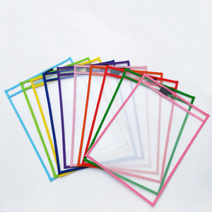 Lima reescribible A4 para guardería, herramienta de enseñanza escolar para Educación Temprana, reutilizable, con bolsillos de borrado en seco para aula - Product Image 1