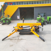Grue araignée HNTIWIN personnalisée avec portée de travail de 25 mètres, flèche télescopique, nacelle, moteur Weichai, hauteur de levage de 20 m, capacité de levage de 6000 kg