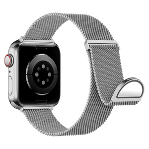 Bracelet de remplacement en acier inoxydable de qualité supérieure RYB pour <span class=keywords><strong>Apple</strong></span> <span class=keywords><strong>Watch</strong></span> Ultra, séries 11/10/9/8/<span class=keywords><strong>7</strong></span>/6/5/4/3/2 et SE, bracelet en métal durable - Product Image 2