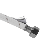 Fabriqué en Chine tuyau métallique Flexible tressé tuyau de plomberie d'eau salle de bain cuisine tuyaux d'entrée d'eau chaude froide F7/8M12*1