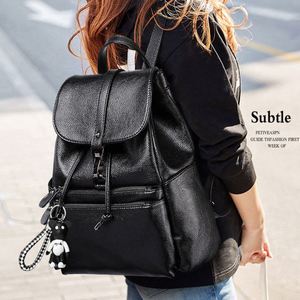 Women's <b>Large</b> Capacity Backpack Factory Labeled PU One Piece Dropshipping Zipper Closure with Polyester Lining for Mommy Bag - Product Image 3